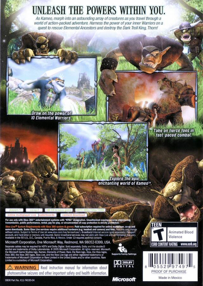 Kameo: Elements of Power - Platinum Hits - Xbox 360
