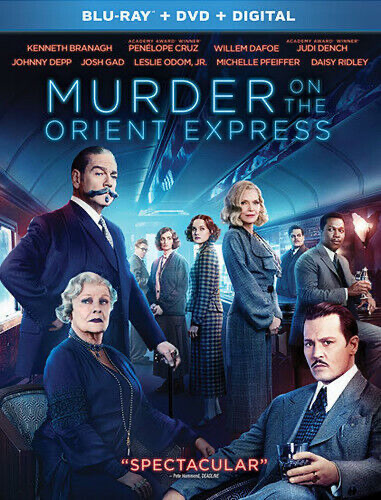 Murder On The Orient Express - Blu-ray Mystery/Suspense 2017 PG-13