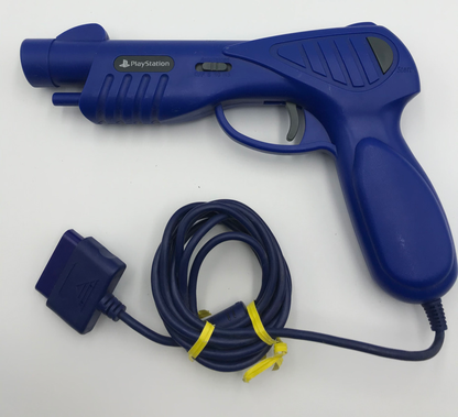Light Gun PS1 GunZ Blue - PS2