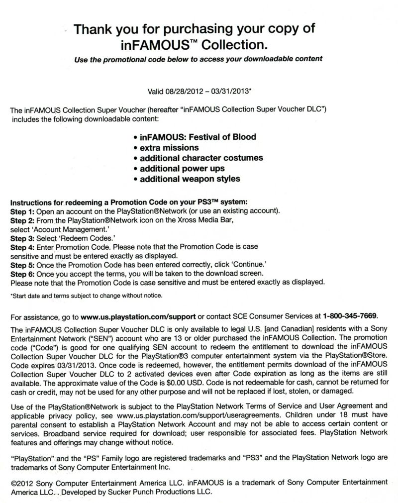 inFamous Collection - PS3