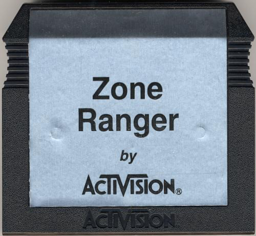 Zone Ranger (Silver Label) - Atari 5200