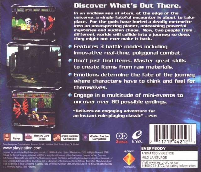 Star Ocean: The Second Story - PS1