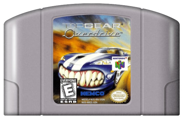 Top Gear Overdrive - N64