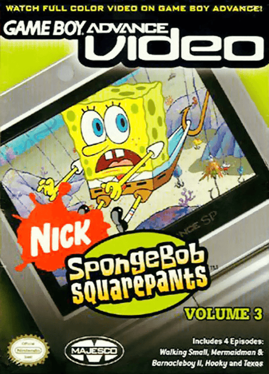 Video SpongeBob SquarePants Volume 3 - GBA