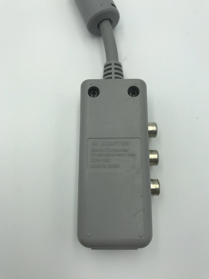 AV Adapter Sony PS1 Multi AV Out Grey - PS2