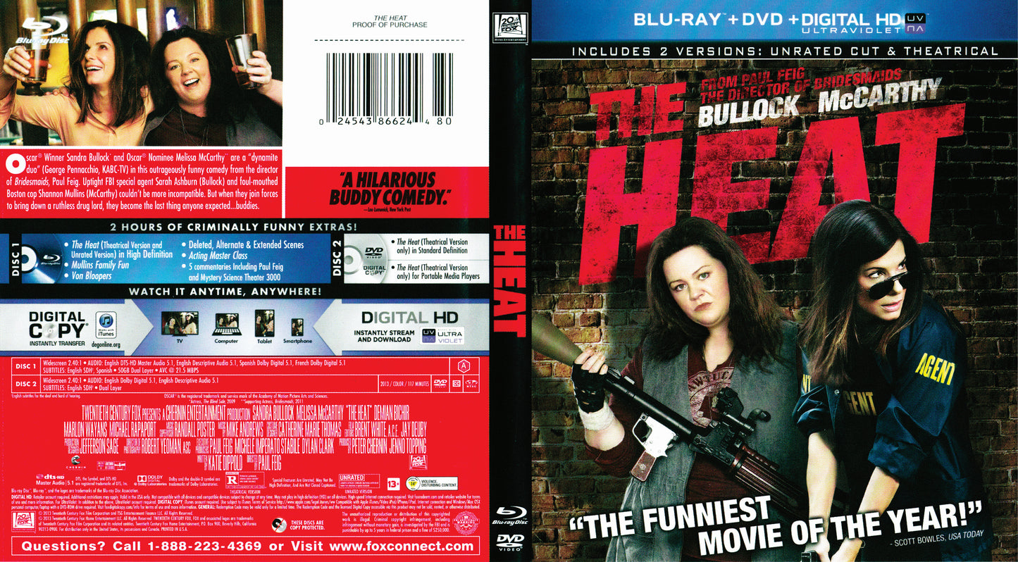 Heat - Blu-ray Action/Adventure 1995 R