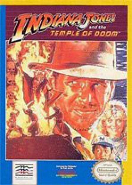 Indiana Jones and the Temple of Doom (Mindscape) - NES