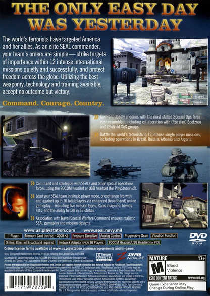 SOCOM 2: U.S. Navy Seals - PS2