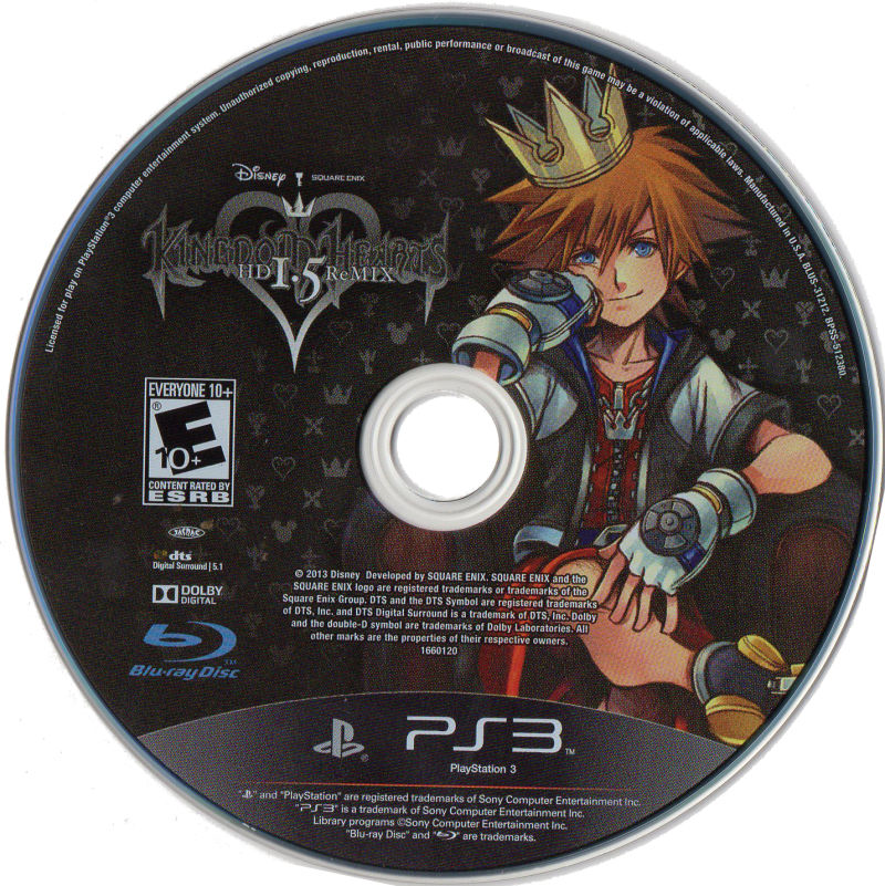 Kingdom Hearts 1.5: HD Remix - PS3