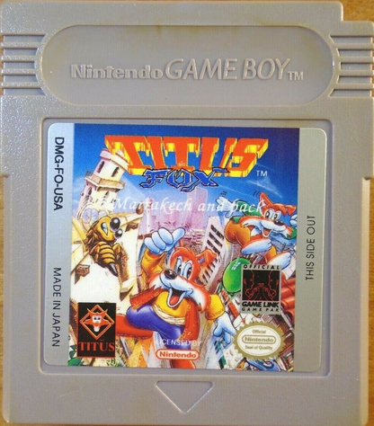 Titus the Fox - Game Boy