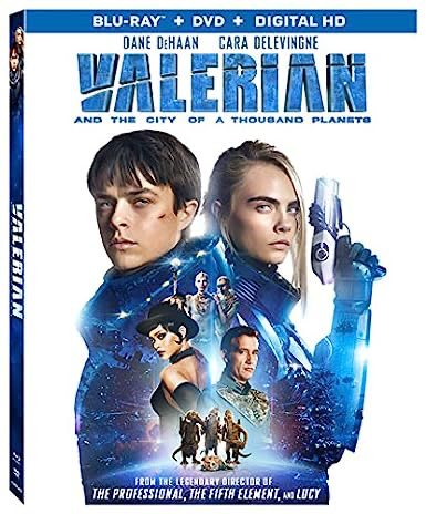 Valerian And The City Of A Thousand Planets - Blu-ray SciFi 2017 PG-13