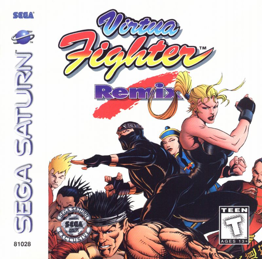 Virtua Fighter Remix (Pack-In CD Case) - Sega Saturn