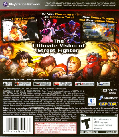 Super Street Fighter 4 - PS3