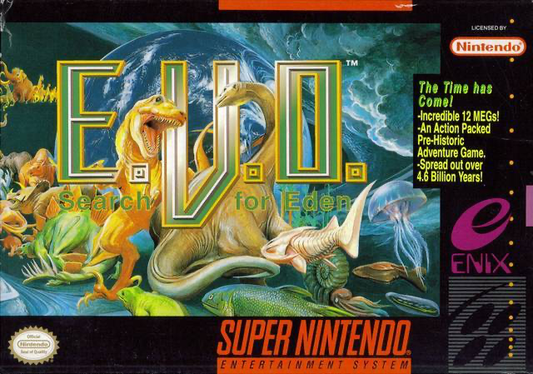 E.V.O.: The Search for Eden - SNES