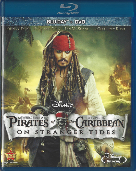 Pirates Of The Caribbean: On Stranger Tides - Blu-ray Action/Adventure 2011 PG-13