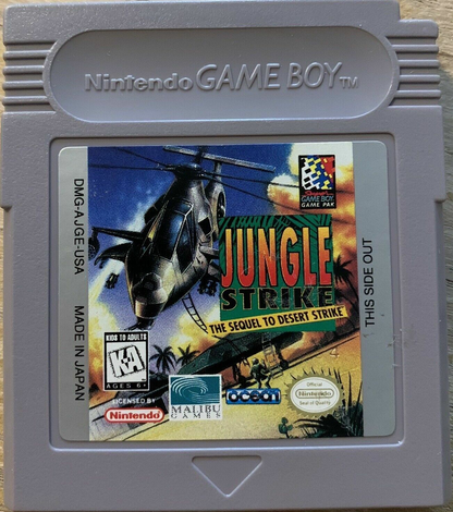 Jungle Strike - Game Boy