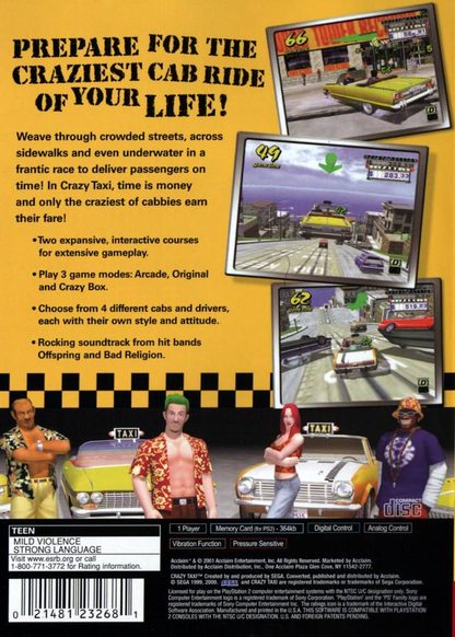 Crazy Taxi - Greatest Hits - PS2