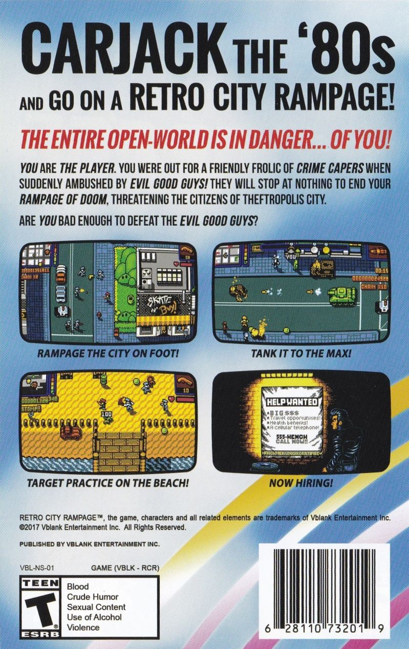 Retro City Rampage DX - Collector's Edition - Switch