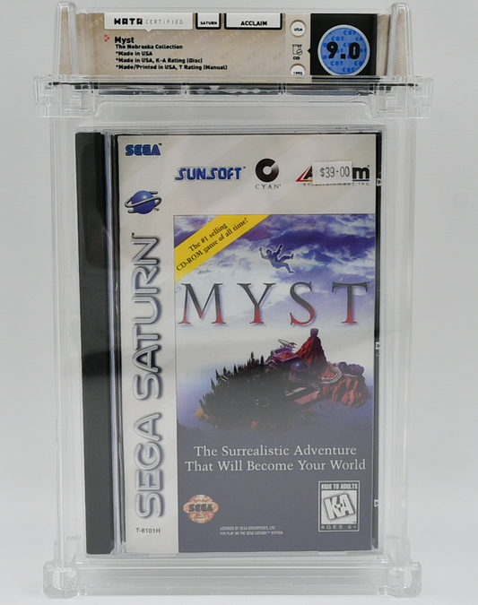 Myst SEGA SATURN 9.0 A+ - NEBRASKA COLLECTION