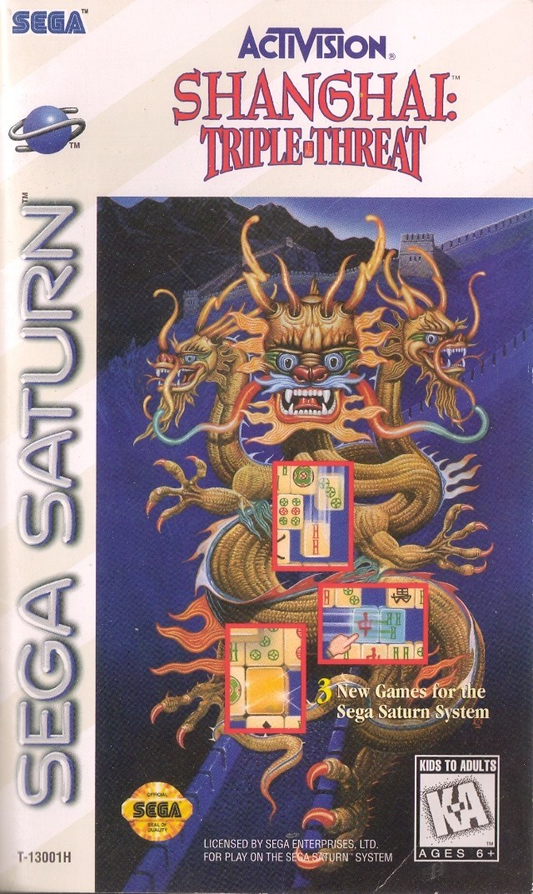 Shanghai: Triple Threat - Sega Saturn