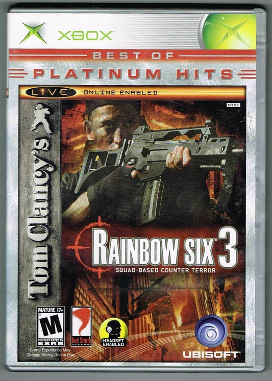 Tom Clancy's Rainbow Six 3 - Platinum Hits - Xbox