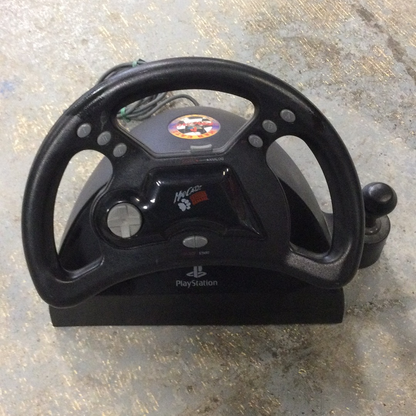 Team MadCatz Dual Force Race Wheel - PS2