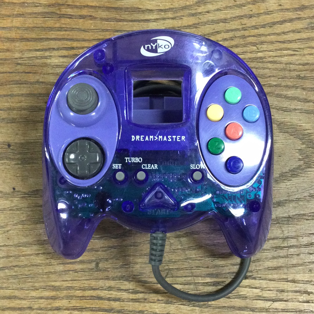 Nyko Dream>Master Purple - Dreamcast