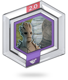 Hexagonal Power Disc | Groot's Roots - Disney Infinity 2.0