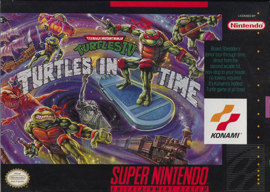 Teenage Mutant Ninja Turtles IV: Turtles in Time - SNES