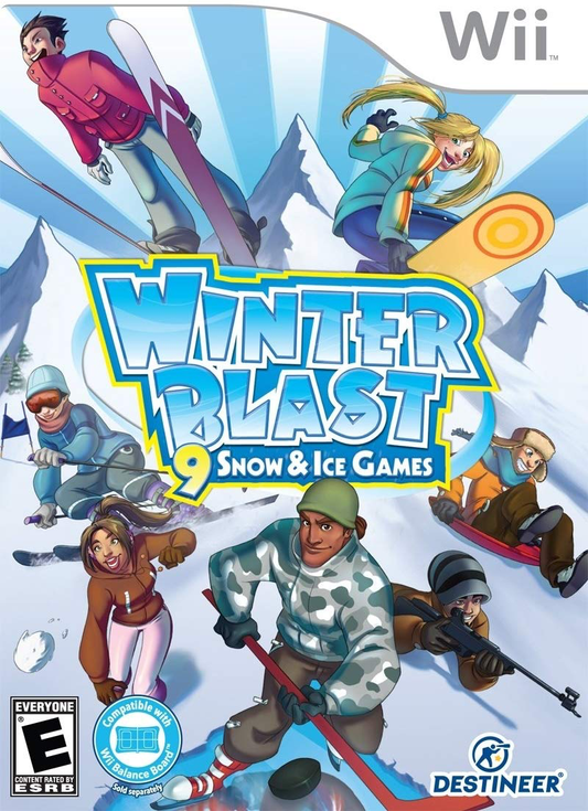 Winter Blast: 9 Snow & Ice Games - Wii