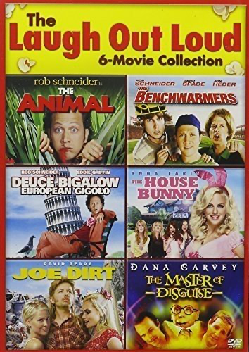 Laugh Out Loud 6-Movie Collection: Animal / Benchwarmers / Deuce Bigalow: European Gigolo / House Bunny / Joe Dirt / ... - DVD