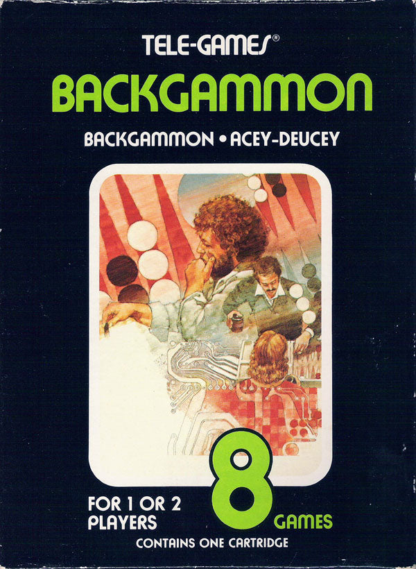 Backgammon (Tele-Games) - Atari 2600