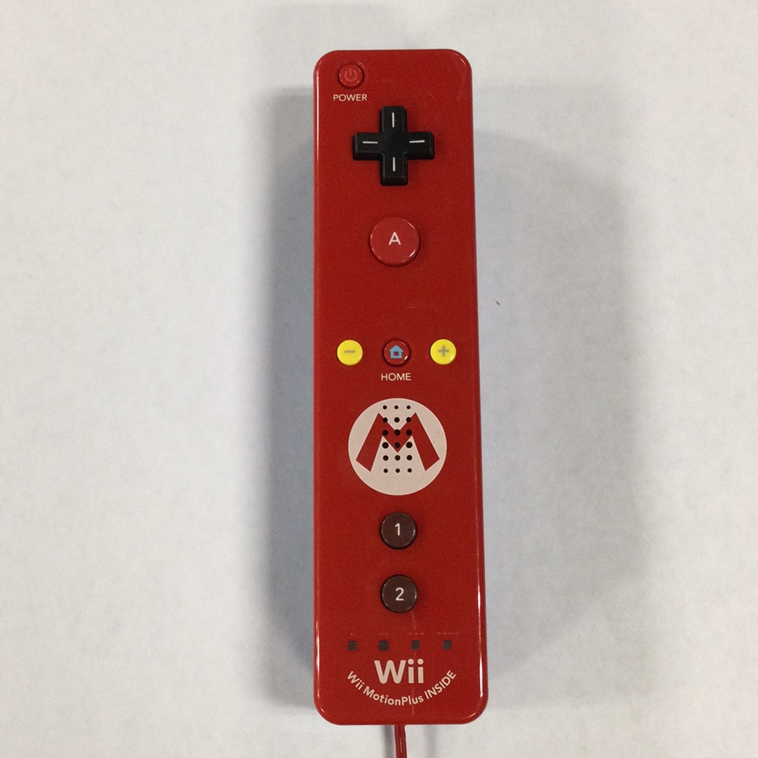 WiiMote Official Motion+ | Red Mario Edition - Wii