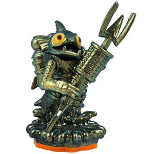 Metallic Green Gill Grunt - Skylander Giants Chase Variants