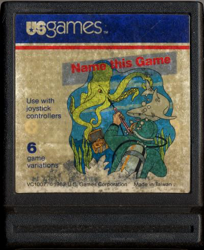 Name This Game (Beveled Cartridge) - Atari 2600