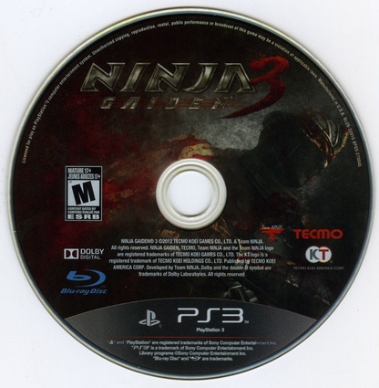 Ninja Gaiden 3 - PS3