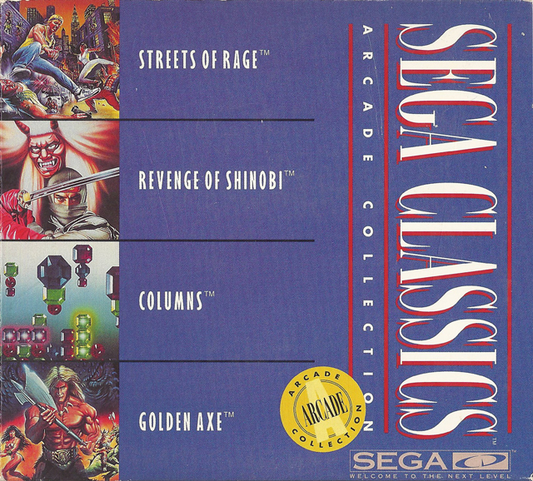 Sega Classics Arcade Collection 4-in-1 + Sherlock Holmes: Consulting Detective - Sega CD