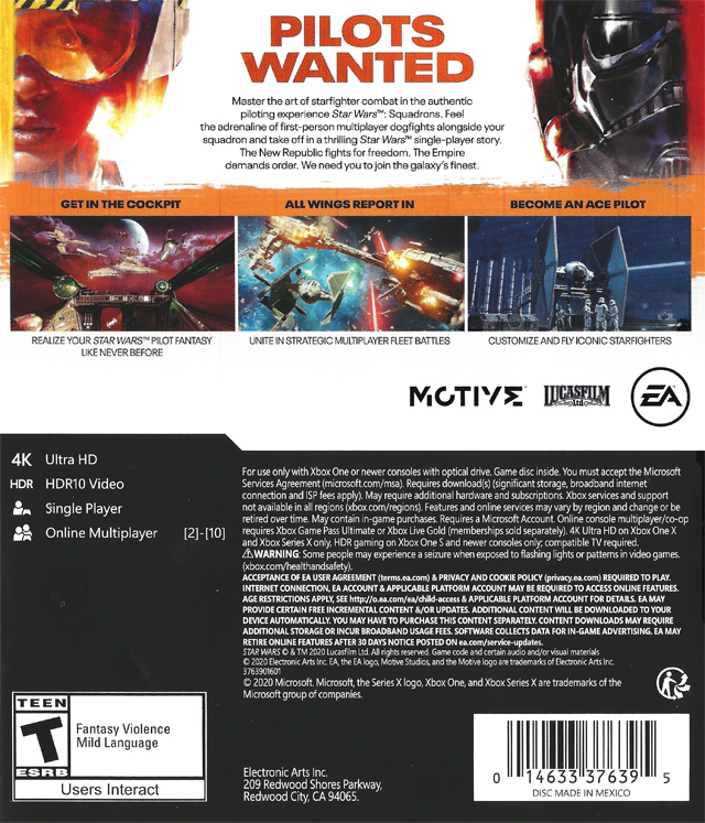 Star Wars: Squadrons - Xbox Series X
