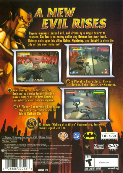 Batman Rise of Sin Tzu - PS2