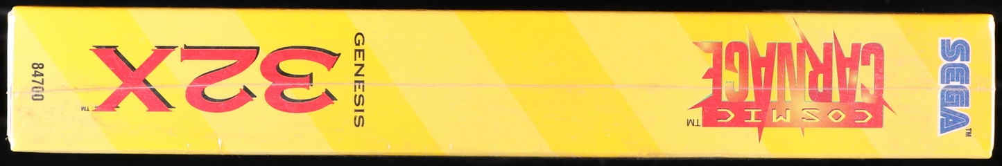 Cosmic Carnage SEGA 32X 9.6 A+ - NEBRASKA COLLECTION