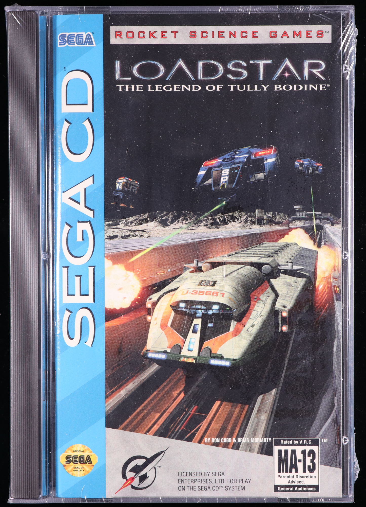 Loadstar: The Legend of Tully Bodine SEGA CD 9.6 A+ - NEBRASKA COLLECTION
