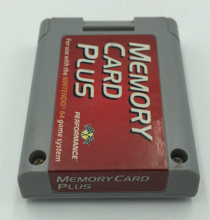 Memory Card N64 Performance 4x Memory Red/Grey - N64