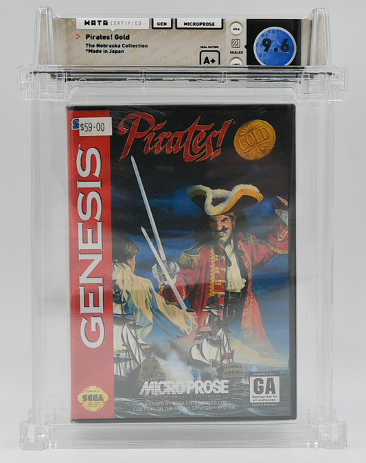 Pirates! Gold SEGA GENESIS 9.6 A+ - NEBRASKA COLLECTION
