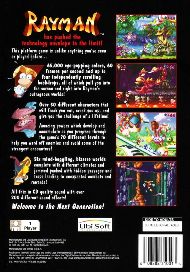 Rayman (Longbox) - PS1