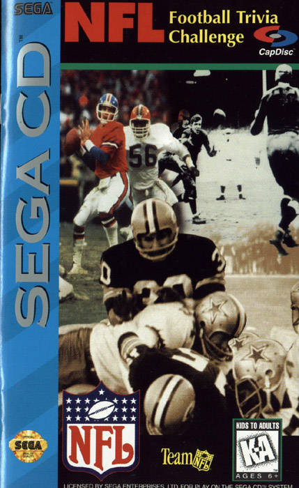 NFL Football Trivia Challenge - Sega CD