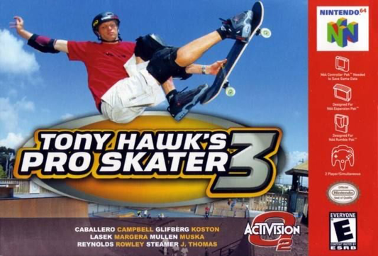 Tony Hawk's Pro Skater 3 - N64