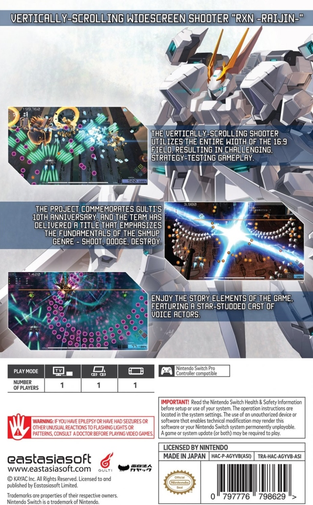 RXN: Raijin - Switch