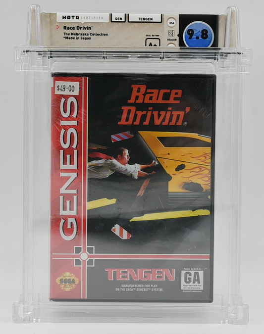 Race Drivin' SEGA GENESIS 9.8 A+ - NEBRASKA COLLECTION