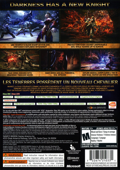 Knights Contract - Xbox 360