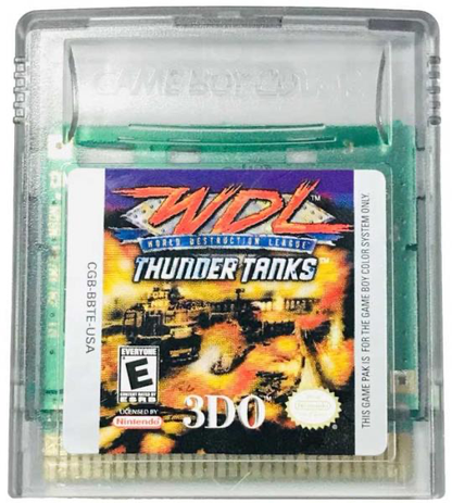 WDL World Destruction League Thunder Tanks - GBC
